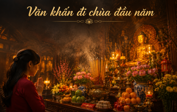Văn Khấn Đi Chùa Đầu Năm Đầy Đủ và Chuẩn Nhất 2025